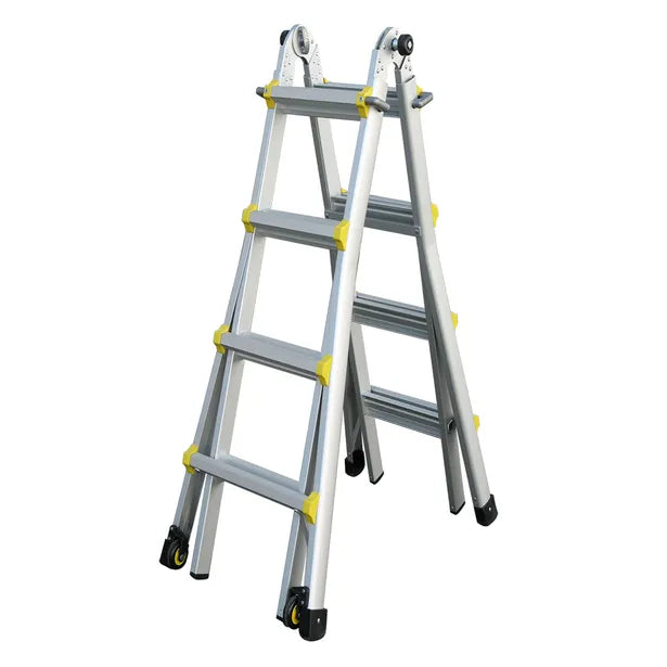 INDALEX 1.3M-4.2M  Industrial Aluminium 150KG Pro Series Telescopic Ladder