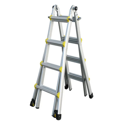INDALEX 1.3M-4.2M  Industrial Aluminium 150KG Pro Series Telescopic Ladder