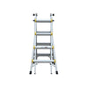 INDALEX 1.3M-4.2M  Industrial Aluminium 150KG Pro Series Telescopic Ladder