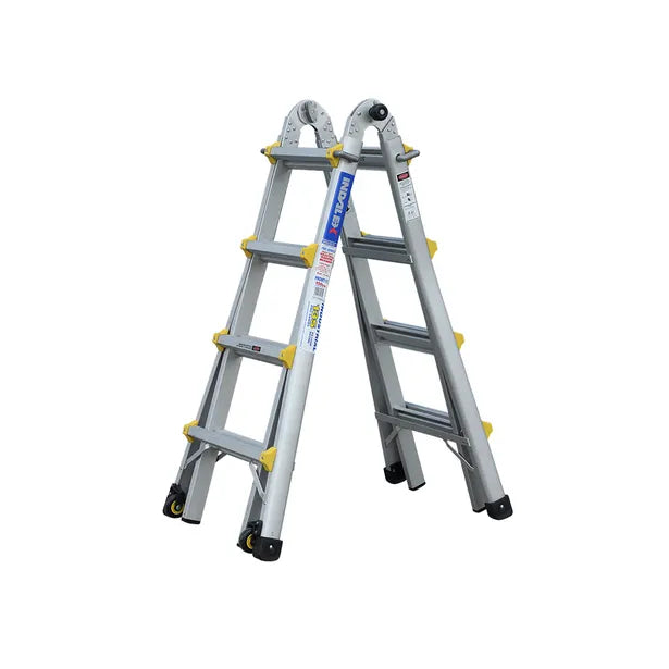 INDALEX 1.3M-4.2M  Industrial Aluminium 150KG Pro Series Telescopic Ladder