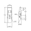 Non-Adjustable Toggle Latch - 200 Strength (kg) - Mild Steel