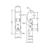 Spring Claw Toggle Latch - 50 Strength (kg) - Stainless