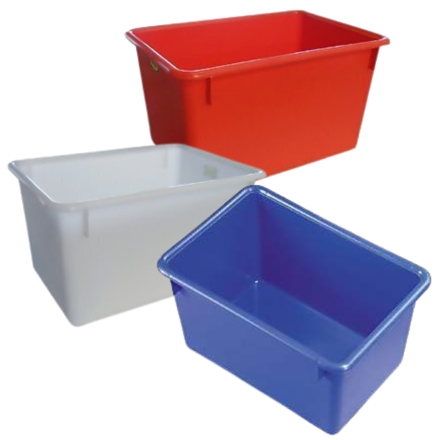 27L Plastic Industrial Nesting Container - 457 x 318 x 260mm – liftlockload