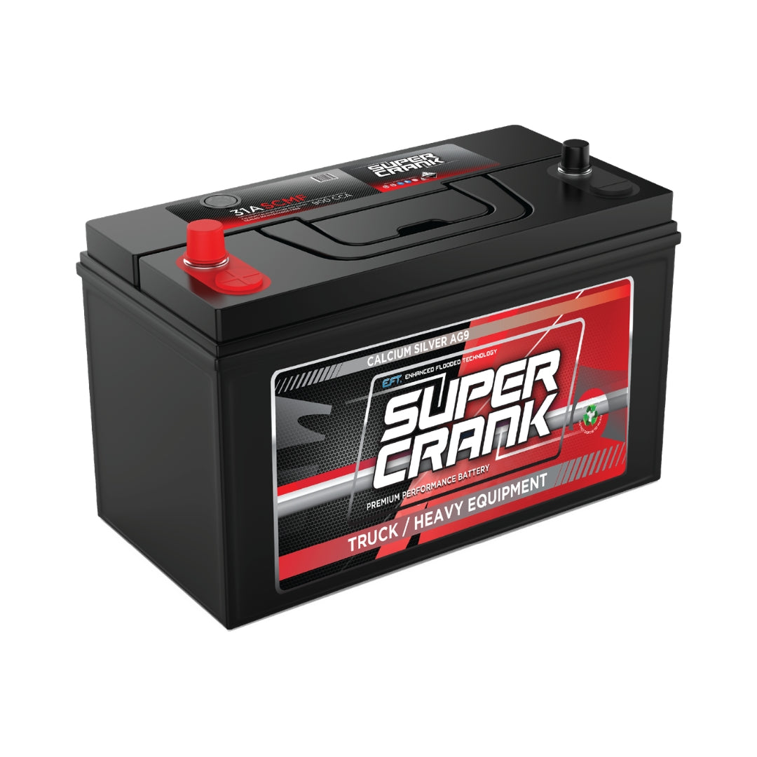 Super Crank 31ASCMF Truck & Heavy Equipment Series Starting Battery