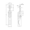 Adjustable Haevy Duty Toggle Latch - 2000 Strength (kg) - Mild Steel