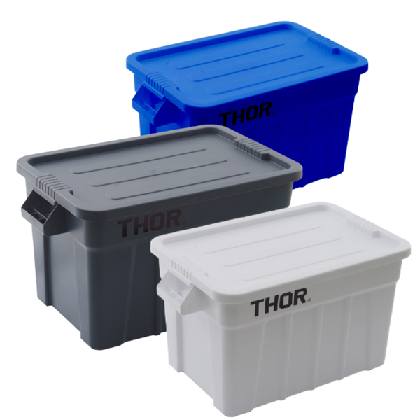 75L Thor Plastic Storage Stackable Container With Lid - Food Grade