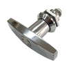 Large T Shape Handle  -  Quarter Turn  -  90 Width (mm)  -  Brass