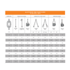 Chain Sling 8MM 4LEG 2.0 - 3.0M