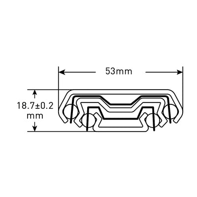 Medium Duty Non - Locking Drawerslides