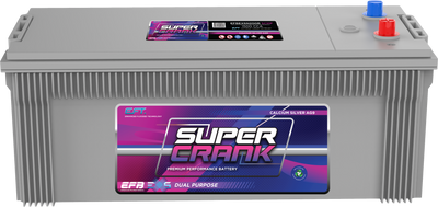 Super Crank EFB EXS Commercial Battery EFBEXSN200R SCMF 1500 CCA