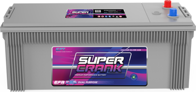 Super Crank EFB EXS Commercial Battery EFBEXSN200 SCMF 1500 CCA