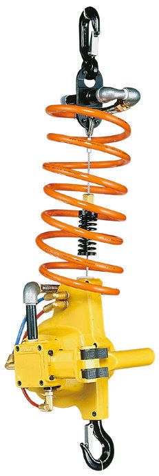 120kg Rated EHW Wire Rope Air Hoists - Pendant Control Type