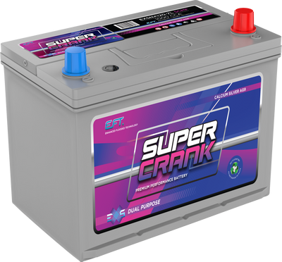 Super Crank EXS Commercial Battery EXSNX120-7L SCMF 1000 CCA