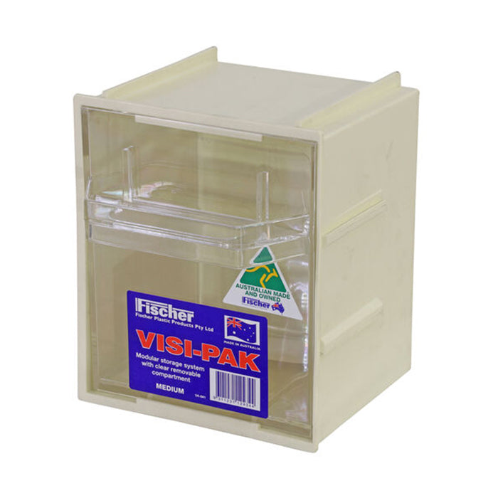 Fischer VisiPak Storage Drawer - 154 x 126 x 182mm