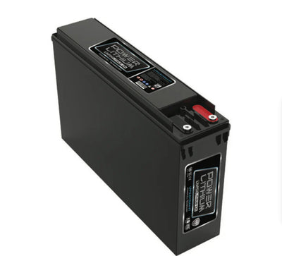 POWER LITHIUM 12.8V 135AH FRONT TERMINAL DEEP CYCLE BATTERY WITH BLUETOOTH