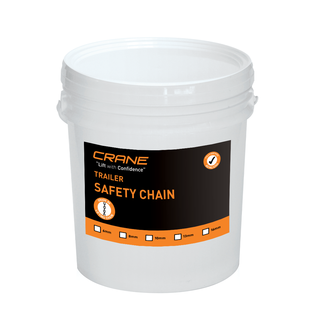 8 - 13mm Trailer safety Chain 50 - 250kg Galvanized