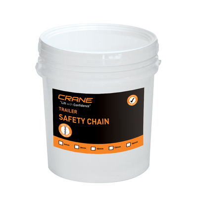 8 - 13mm Trailer safety Chain 50 - 250kg Galvanized