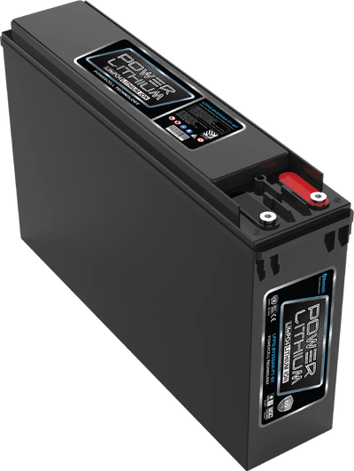 POWER LITHIUM 12.8V 250AH FRONT TERMINAL DEEP CYCLE BATTERY WITH BLUETOOTH