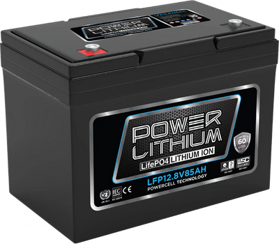 POWER LITHIUM 12.8V 85 AH DEEP CYCLE BATTERY
