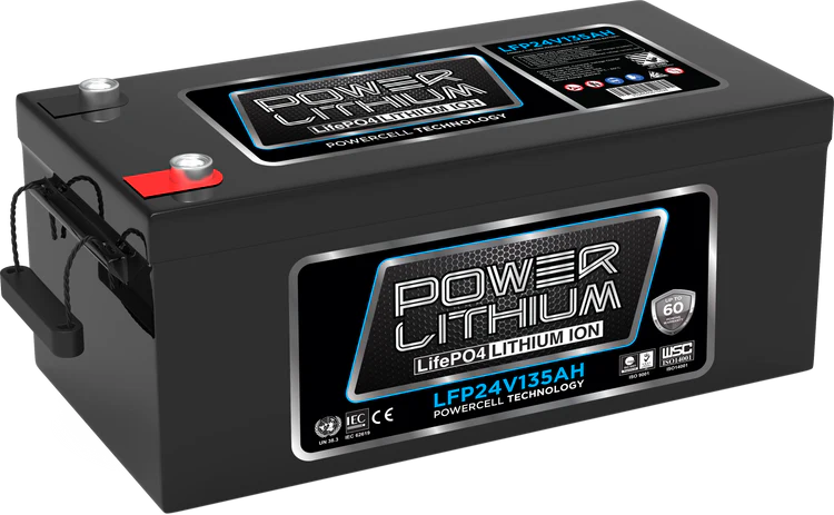 POWER LITHIUM 25.6V 135AH DEEP CYCLE BATTERY