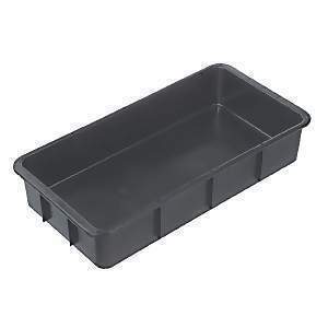 21L Plastic Industrial Stacking Container - 660 x 334 x 121mm