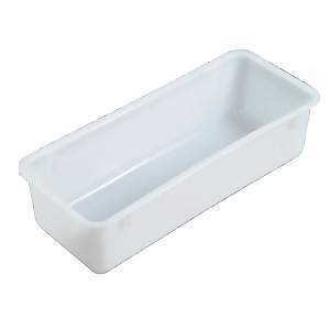 11L Plastic Bin Nesting Liver Tray -514 x 213 x 130mm - White
