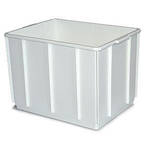 32L Plastic Stacking Bin Container Multi Stacker - 432 x 324 x 305mm
