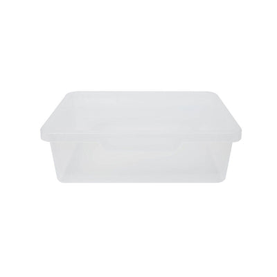 10L Plastic Nesting Plastic Bin Container - 385 x 300 x 130mm - Clear