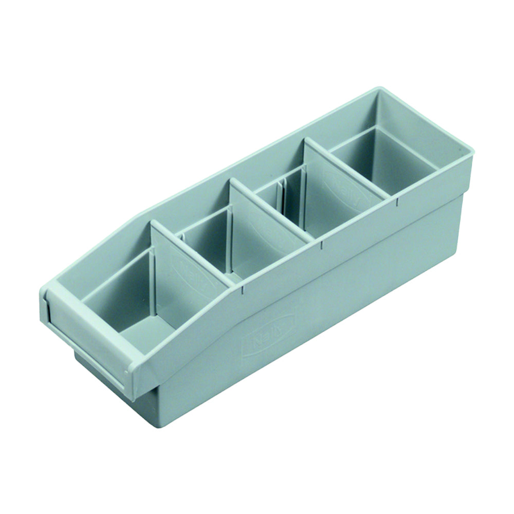 Small Plastic Storage Bin - Nally - - 105 x 324 x 100mm