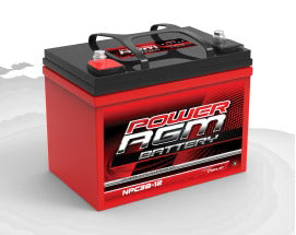 POWER AGM 12 VOLT AGM CYCLIC Battery NPC12V26AH
