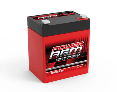 POWER AGM 12 VOLT AGM CYCLIC Battery NPC12V5.5AH
