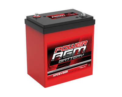 POWER AGM 6 VOLT AGM CYCLIC Battery NPC6V225AH