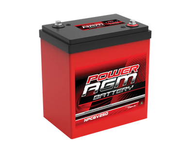 POWER AGM 6 VOLT AGM CYCLIC Battery NPC6V250AH