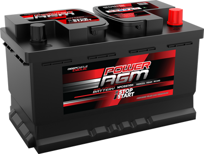Super Crank NPCISS110H Stop/Start 4X4/Light Commercial Battery 1100CCA 110Ah