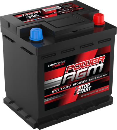 Super Crank NPCISS35H Stop/Start 4X4/Light Commercial Battery 500CCA
