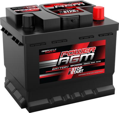 Super Crank NPCISS55H Stop/Start 4X4/Light Commercial Battery 780CCA 65Ah