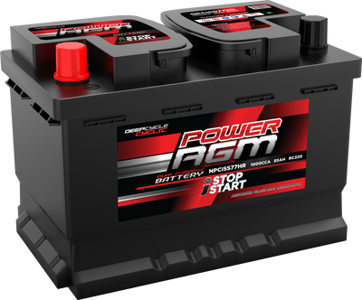 Super Crank NPCISS77HRStop/Start 4X4/Light Commercial Battery 1000CCA 85Ah