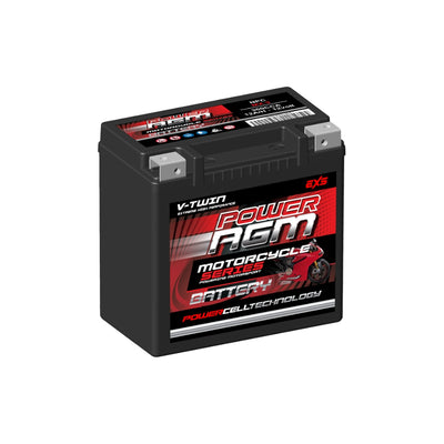 Power AGM NPCMX3 AGM MX Motorcycle Battery 300 CCA