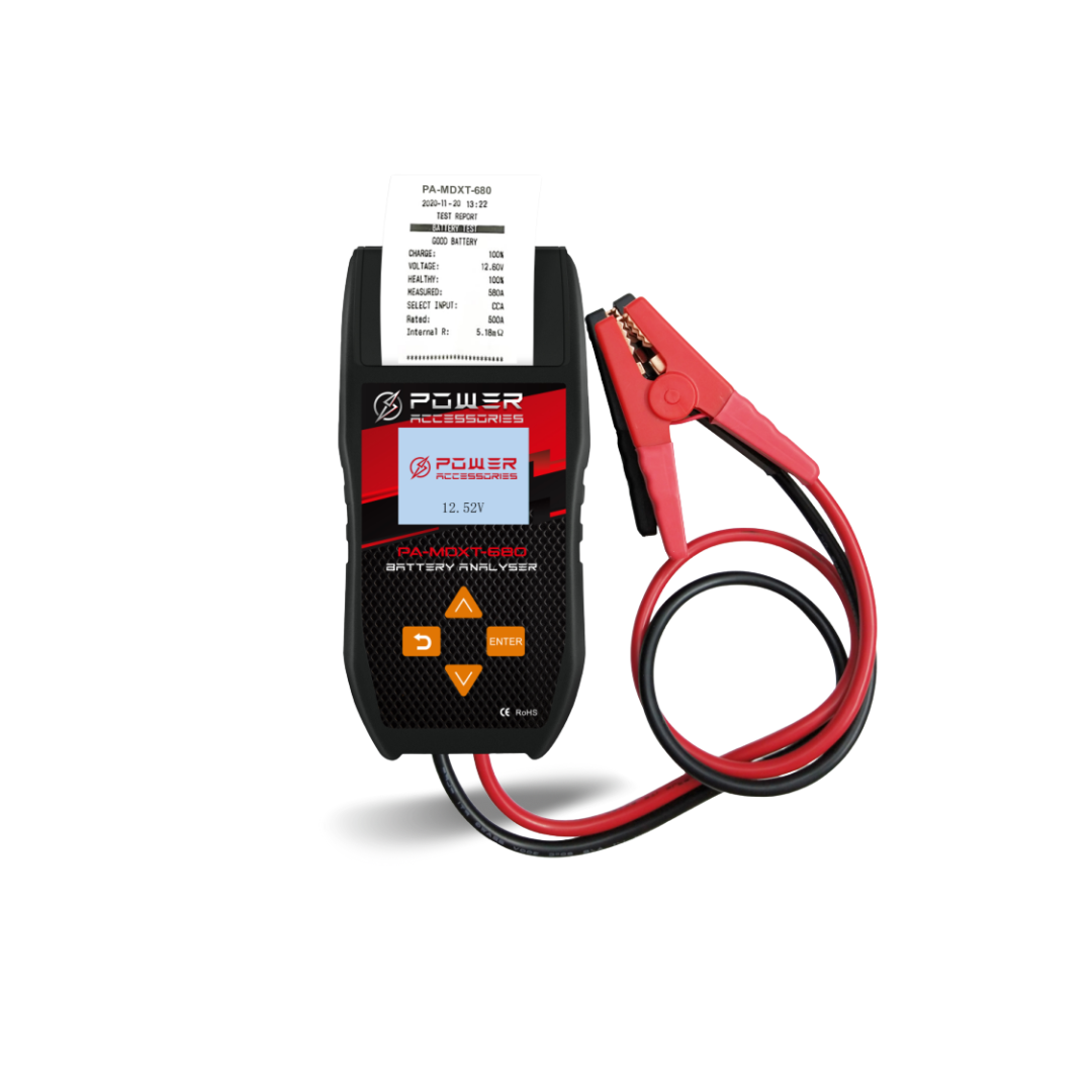 Power Accessories Battery Analyser with Color LCD Screen and Printer