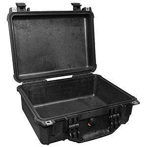 Transport Case - Pelican 1450NF - 371 x 258 x 152 mm - No Foam - Black