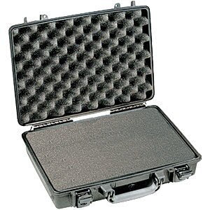 Transport Case - Pelican 1490 - 451 x 289 x 105 mm - Foam Insert - Black