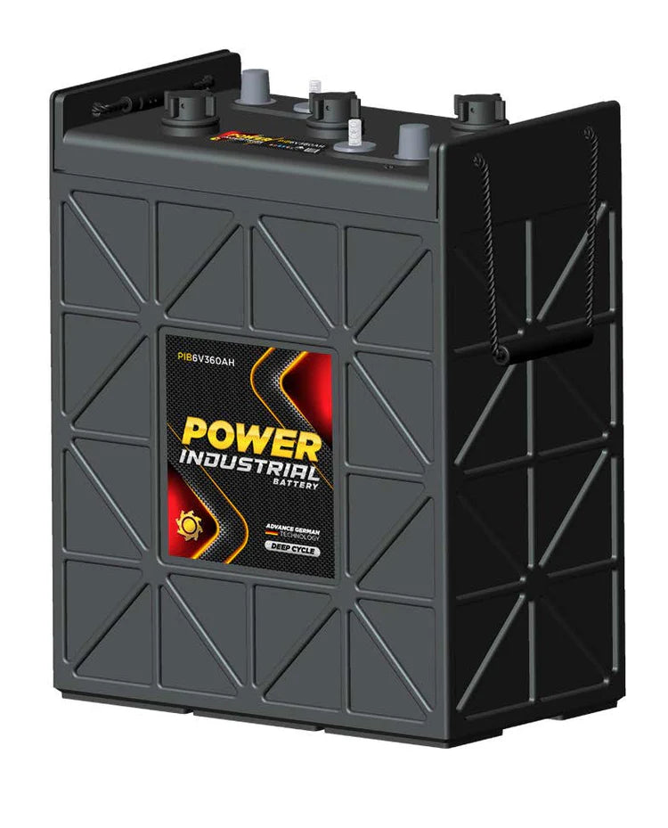 POWER INDUSTRIAL FLOODED 6 VOLT DEEP CYCLE BATTERY 360AH