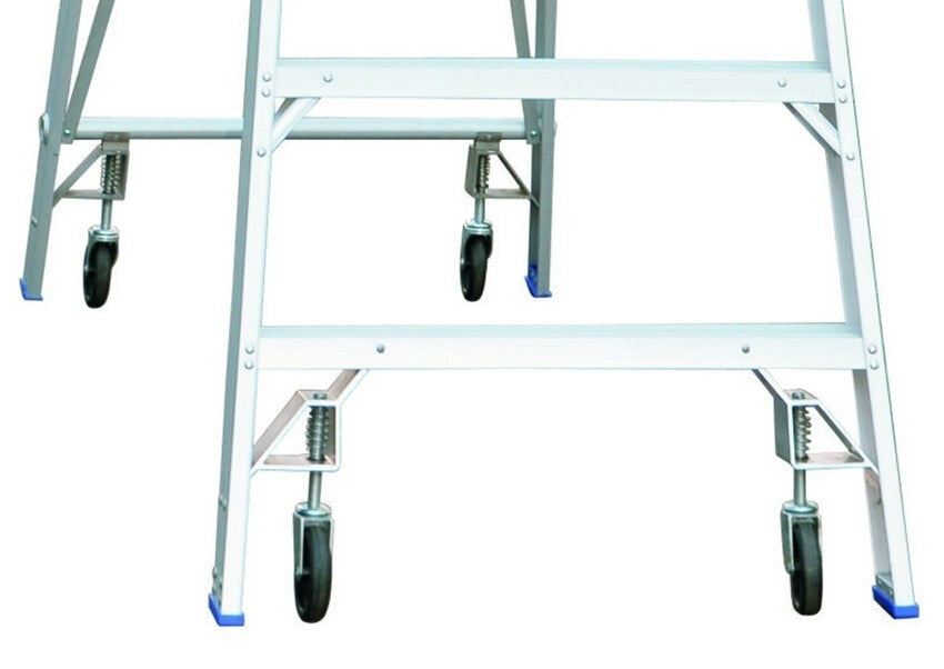 Indalex Castor Wheel Kit for Platform Ladders-To Suit Ladder size 12/9