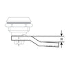 Quarter Turn Lock Cam  -  2mm Offset