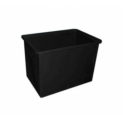 130L Plastic Rectangular Rotomould Bin - 680 x 440 x 500mm