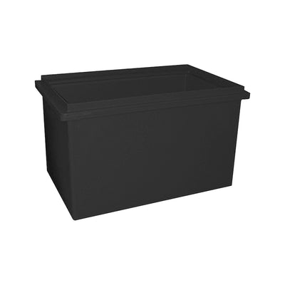 180L Plastic Rectangular Rotomould Bin - 820 x 520 x 540mm