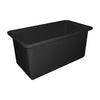 450L Plastic Rectangular Rotomould Bin - 1220 x 610 x 610mm