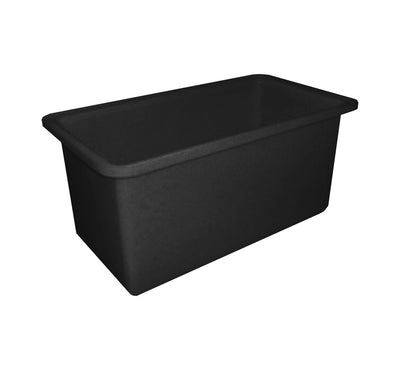 450L Plastic Rectangular Rotomould Bin - 1220 x 610 x 610mm
