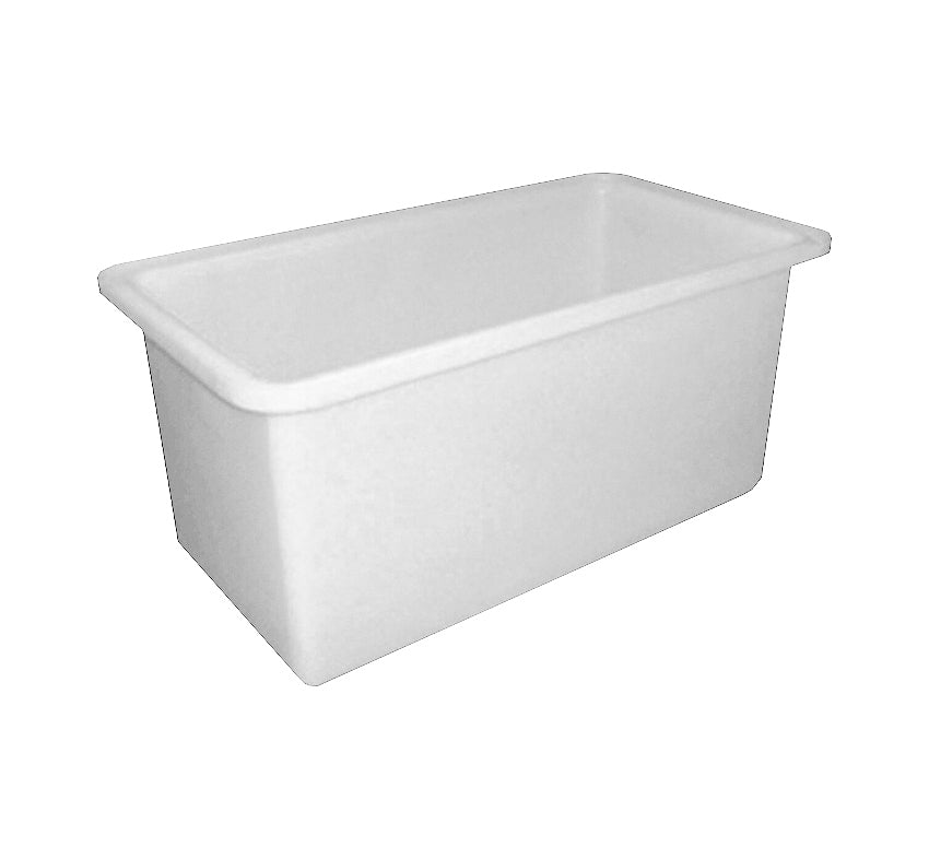 450L Plastic Rectangular Rotomould Bin - 1220 x 610 x 610mm
