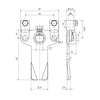 Roller Rod Cam 45